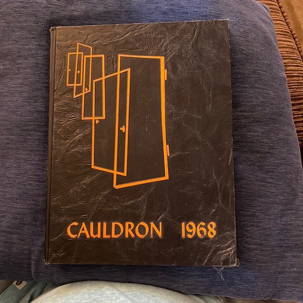 1968 hunting Beach cauldron yearbook